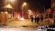 Protests in Tunisia after journalist sets himself on fire