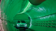 Elon Musk's new tunnel 'a little rough around the edges'