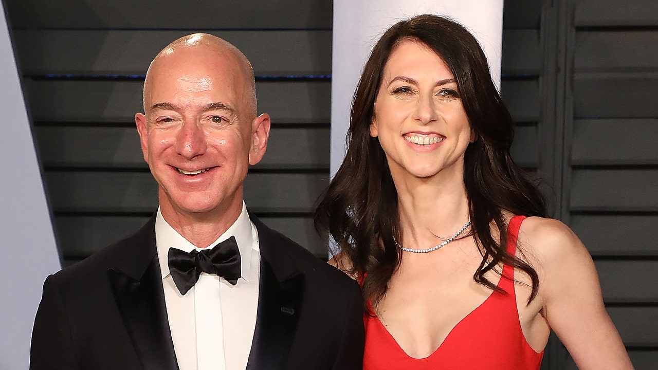 What MacKenzie Bezos has said about her husband in the 