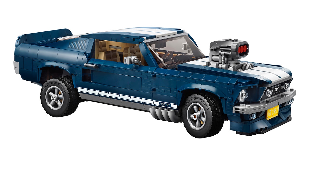 Lego 1967 Ford Mustang set car enthusiasts famous muscle car | Fox Business