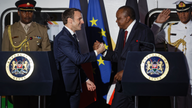 French president Macron pledges economic growth with Kenya