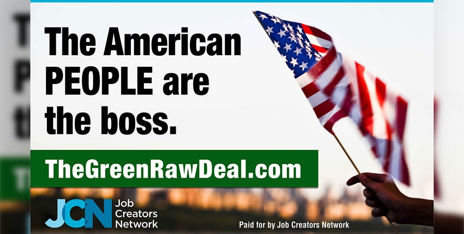 Image result for green new deal billboard