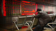 Asian shares waver following lackluster Wall St session