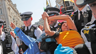 Climate protests close London bridge; 570 arrests in 4 days