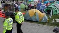 UK police arrest more than 200 in climate change protests