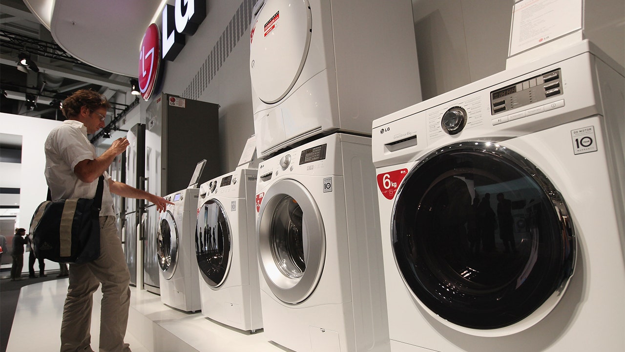 LG Electronics debuts first washing machine plant in US: report | Fox Business
