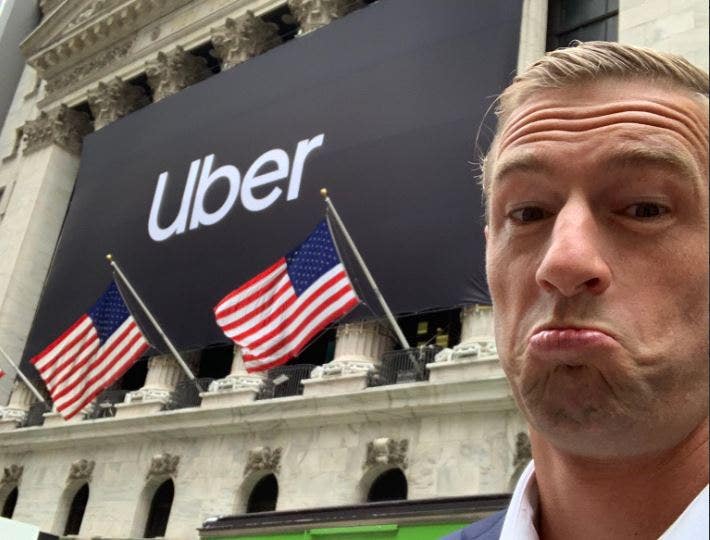 Uberu0027s first employee, whou0027s now a billionaire, credits his 