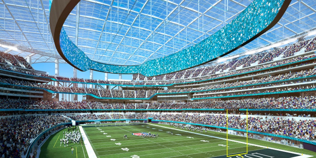 Rams, Chargers unveil $5 billion SoFi Stadium at virtual ceremony