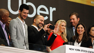 Uber's hyped-up IPO hits a few potholes on its first day