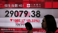 Markets swoon after Trump threatens to hike China tariffs