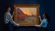 Monet haystack painting at Sotheby’s sells for record-breaking amount