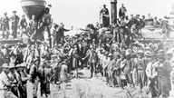 AP Was There: 1869 railroad completion ushered in new era