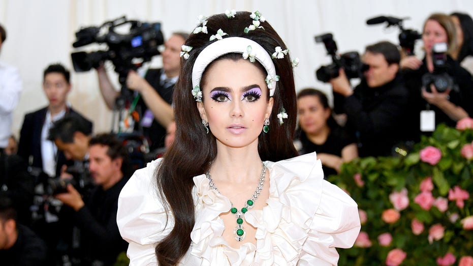 Lily Collins’ Cartier necklace worn at the Met Gala needed security