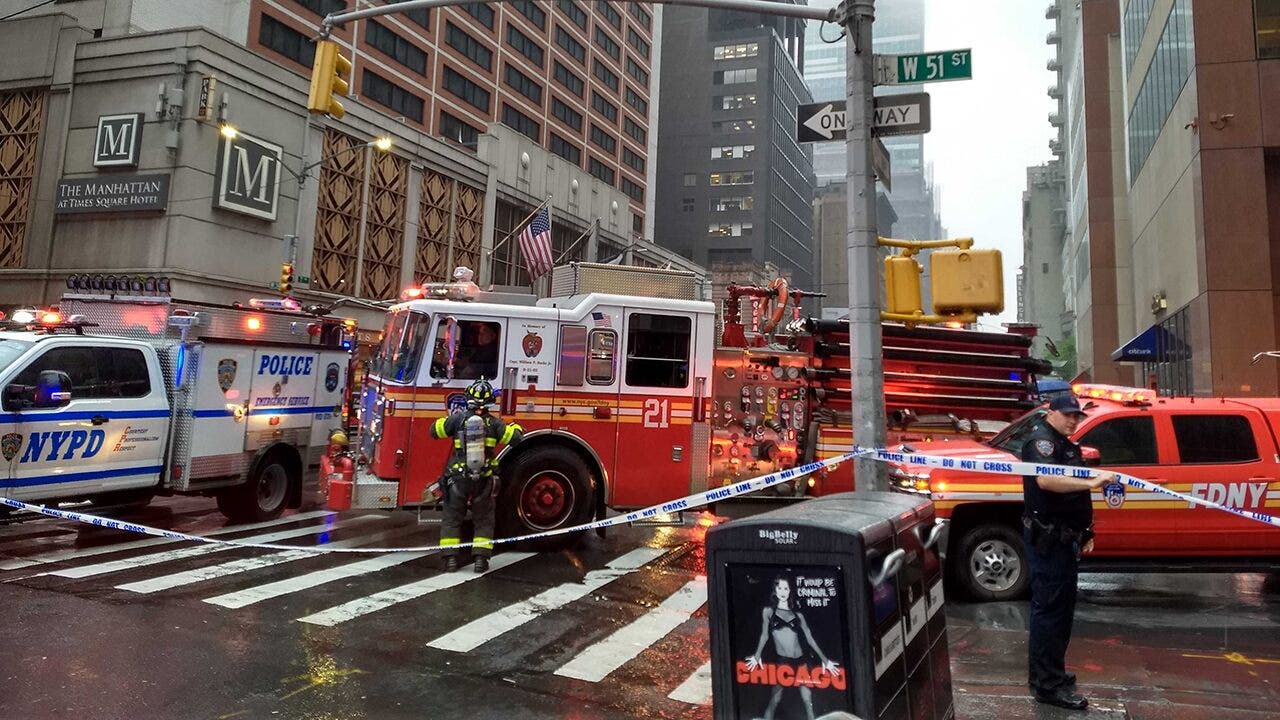 Helicopter makes 'crash landing' on NYC skyscraper, fire officials say