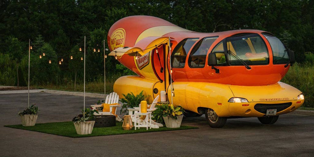 Oscar Mayer lists Wienermobile as Airbnb rental for National Hot Dog Day