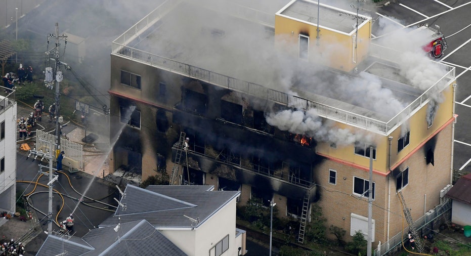 Arsonist Kills 33 At Kyoto Anime Studio Donations Soar Past 1m Fox Business Arsonist Kills 33 At Kyoto Anime Studio Donations Soar Past 1m Fox Business