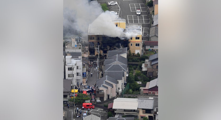 Man sets Kyoto anime studio on fire while screaming 'you die