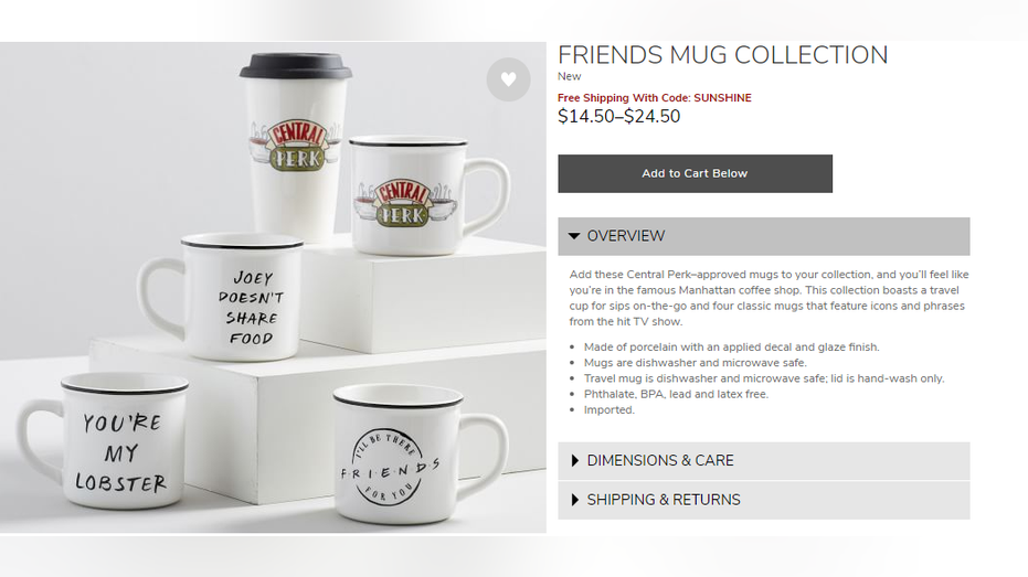 Pottery Barn Friends Collection