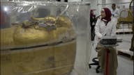 Egypt restores King Tut's priceless golden coffin
