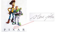 Steve Jobs, Buzz Lightyear and Woody team up for a rare 'Story' at auction house