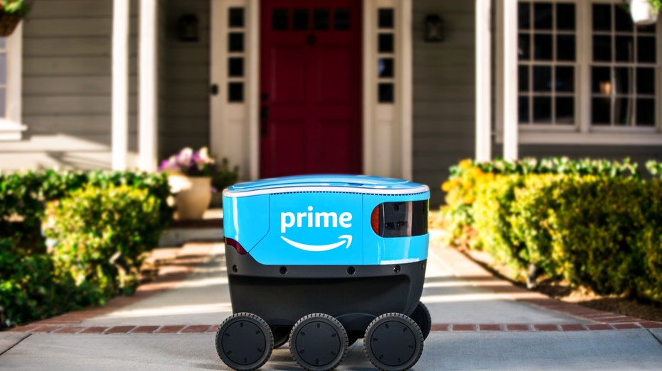 Amazon's delivery robot named Scout