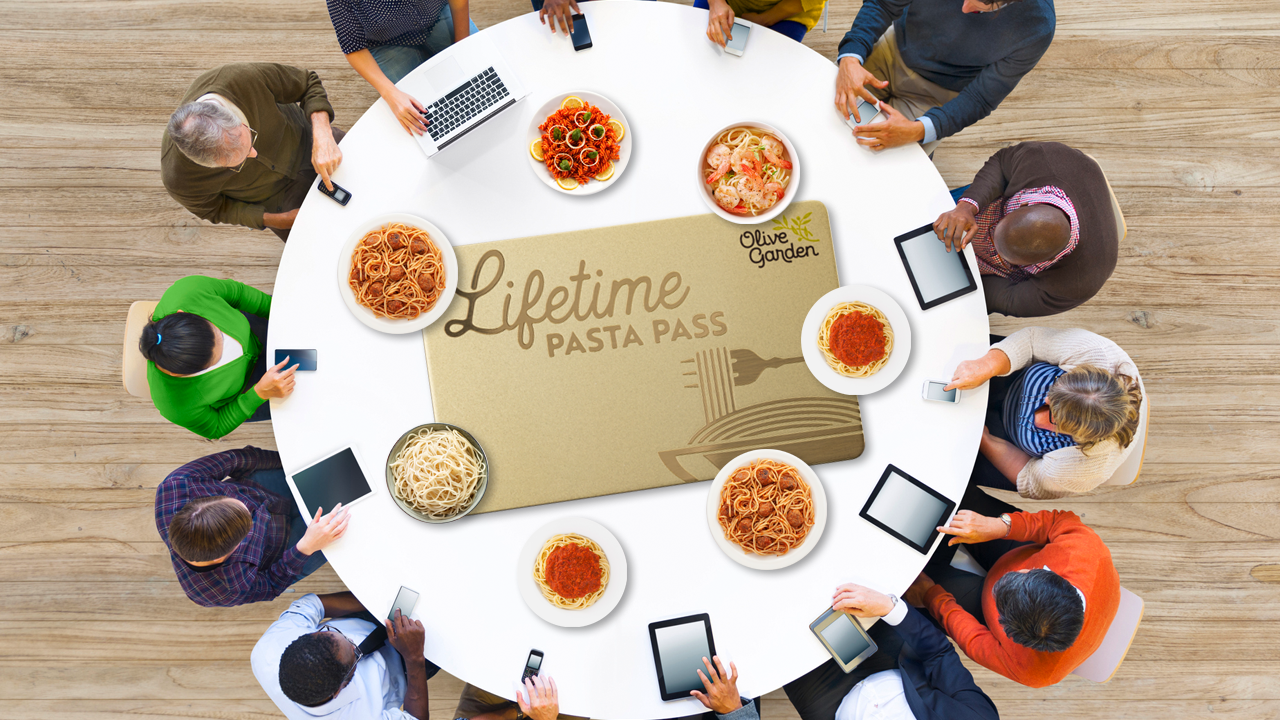 Olive Garden S Lifetime Pasta Pass How An It Team Scored