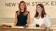 Melania Trump rings opening bell at NYSE