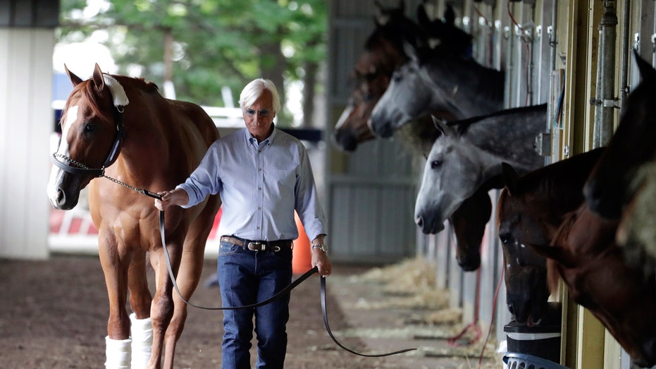 Bob Baffert will not have any horses running in the 2021 Belmont Stakes