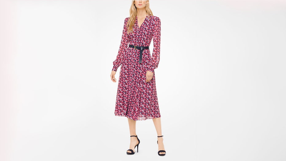 Kates floral Michael Kors dress is less expensive than you might think   YOU Magazine