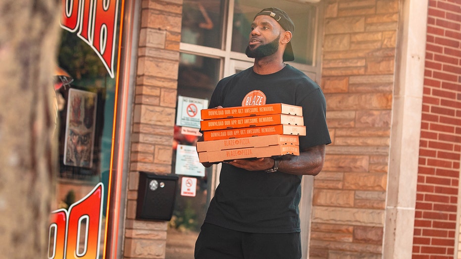 Blaze pizza 2025 lebron james