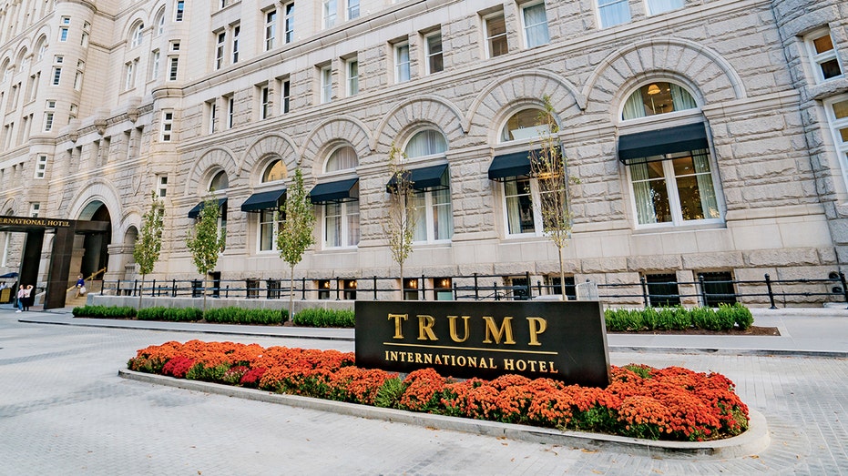 A general view of the Trump International Hotel in Washington, DC