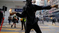 Hong Kong violence escalates with Molotov cocktails, tear gas