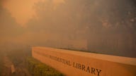 Wildfire erupts near Reagan library in Southern California