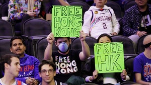 Sixers fan booted from NBA game for supporting Hong Kong