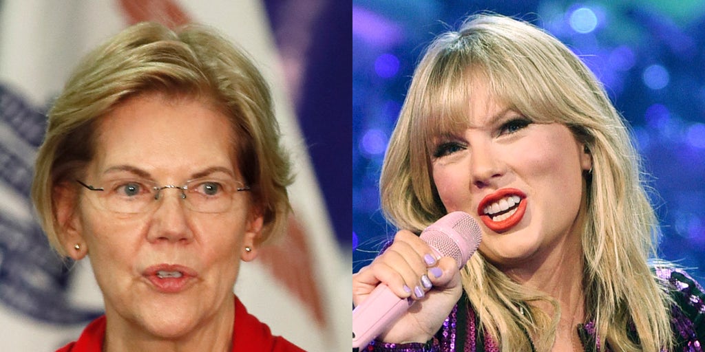 Taylor Swift gets support from Elizabeth Warren amid record label dispute