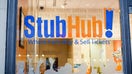 New York, New York, USA - January 7, 2012: The window of a StubHub office in midtown Manhattan. StubHub is a service allowing people to buy and sell event tickets. - Fox Business News