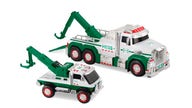 A first for Hess holiday trucks: Toy tow truck joins the 55-year-old fleet