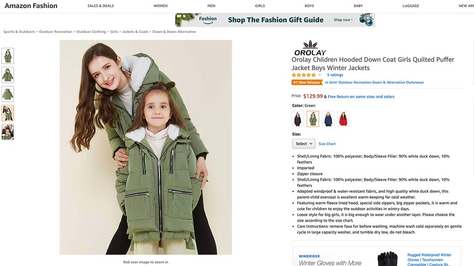 Amazon online shopping store kidswear