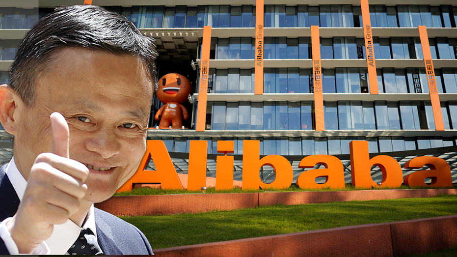 Jack Ma and Alibaba sign