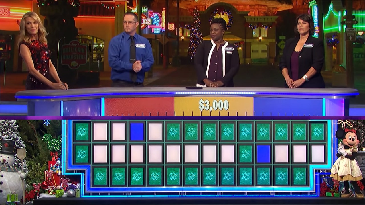 First wheel of fortune show
