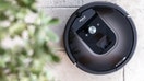 Laval, &Scy;anada - December 10, 2016:  iRobot Roomba 980 Cleaning Vacuum on a ceramic floor. iRobot Corp. is a US Company that makes the Roomba and Scooba floor-cleaning machines. - Fox Business News