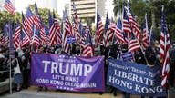 Hong Kong pro-democracy rally cut short by police tear gas