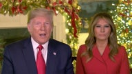 President Trump and Melania wish the nation a merry Christmas