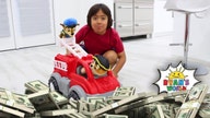 YouTube's highest-earners list of 2019 include 8 year old at top