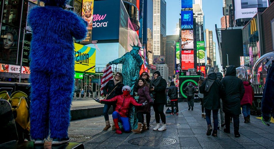 Costumed performers get 'aggressive' in Times Square over holidays