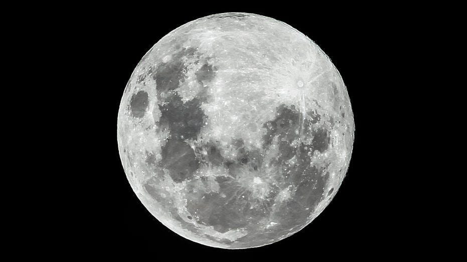 full moon at night