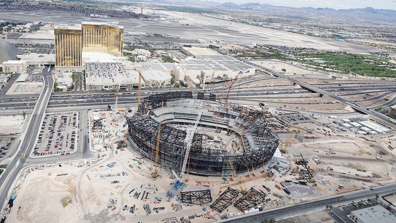 Exclusive Raiders Allegiant Stadium In Las Vegas Will Be Most Connected Stadium In The World Fox Business