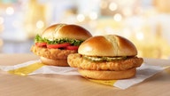 McDonald's entering chicken sandwich wars amid increased demand for sandwich-sized chicken breasts