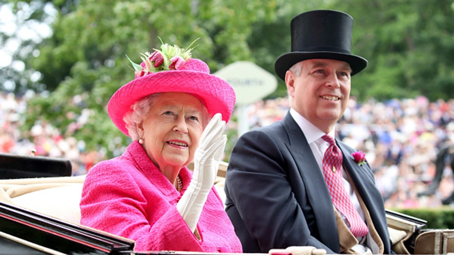 Queen Elizabeth Prince Andrew