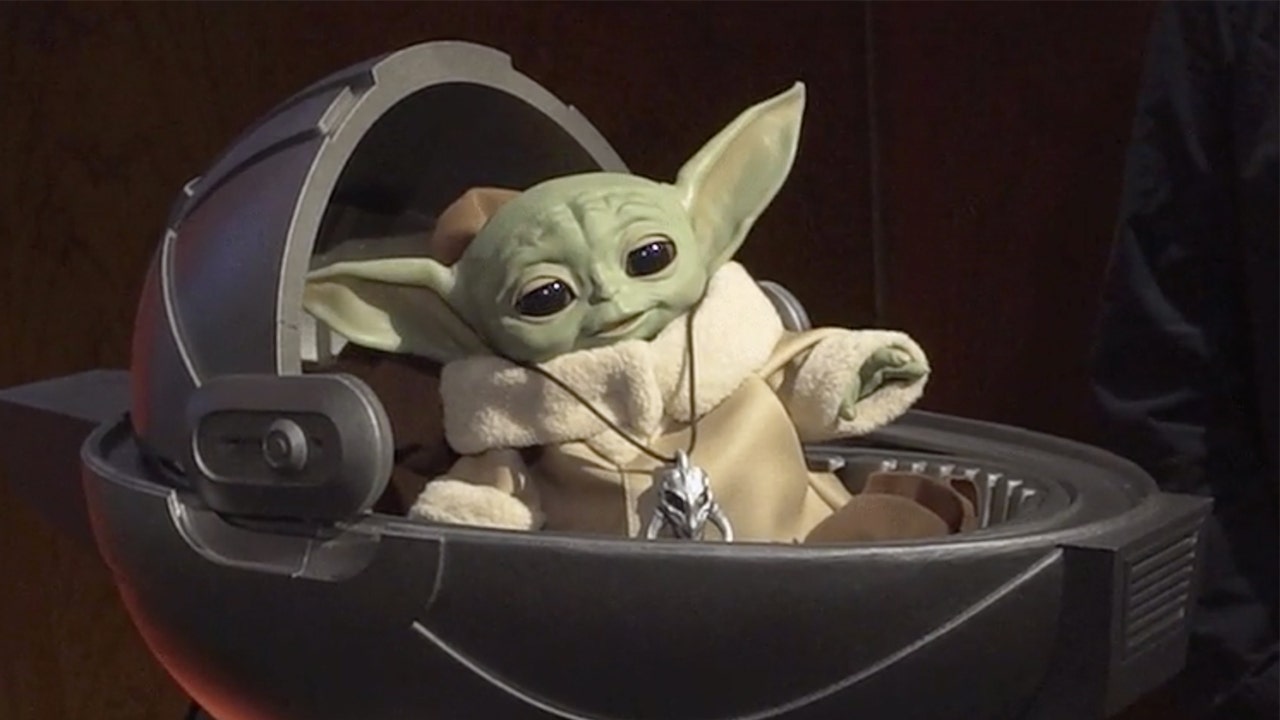 baby yoda animatronic toy target